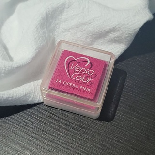 月貓-Tsukineko 日本製 VersaColor 水性 印台 印泥 24OPERA PINK VS-24 FR02