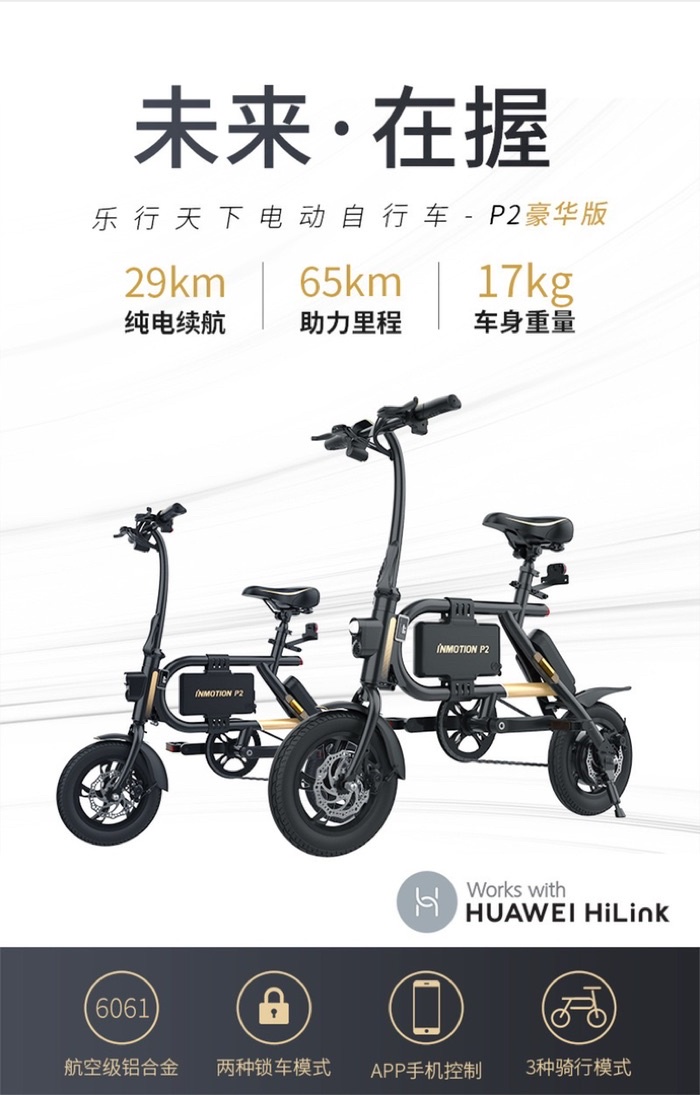 INMOTION P2 1日使用