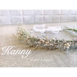 kanny 花圈 森林系花圈 伴娘花圈 派對花圈 花童花圈 簡易花圈