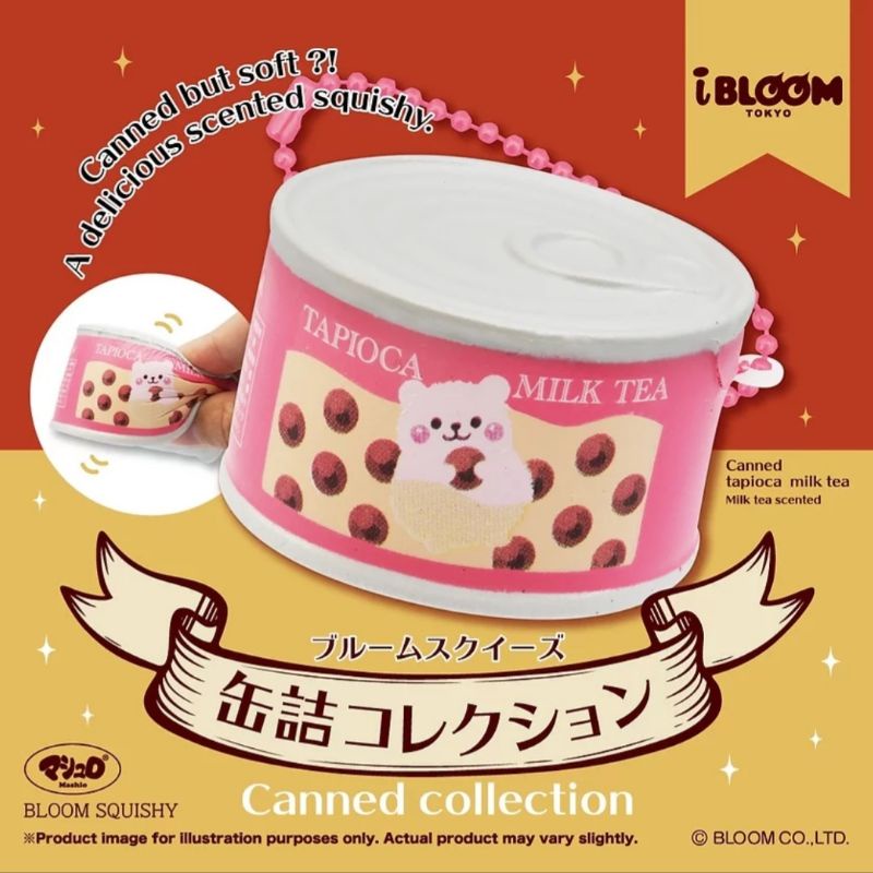 iBloom - Canned Collection Marmo Tapioca Squishy 珍珠奶茶罐頭軟軟