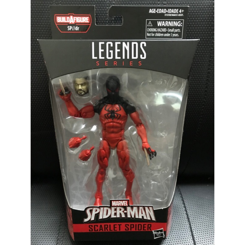 （卡司 正版現貨）Marvel legends 6吋 猩紅 蜘蛛人 （無baf）Scarlet spider 腥紅