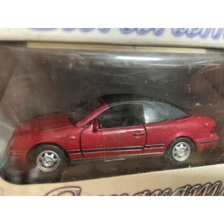 《模王》 1/43 模型合金車 賓士clk320