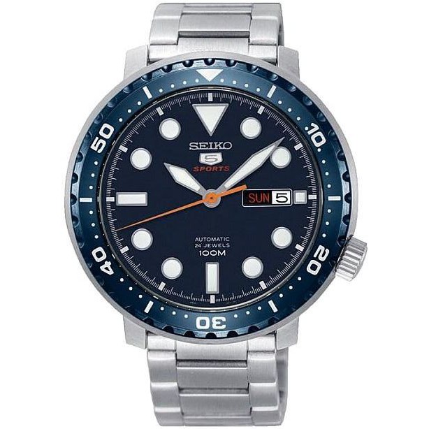 【金台鐘錶】SEIKO 精工錶 潛水錶 45mm 機械錶 藍面 (小鮪魚) SRPC63K1
