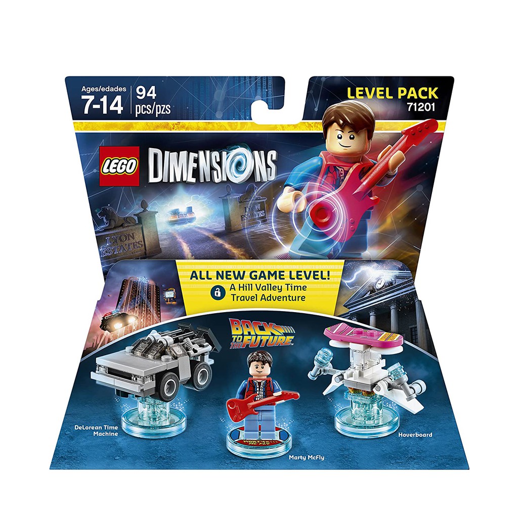 [正版] 樂高 LEGO 71201 回到未來 (全新未拆品) 樂高 Dimensions 象限 次元 PS4 馬蒂