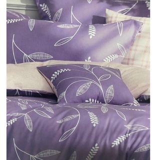 浪漫紫幻夏季床包組，精梳棉臺灣印染製，單人雙人加大特大，尺寸均可洽詢