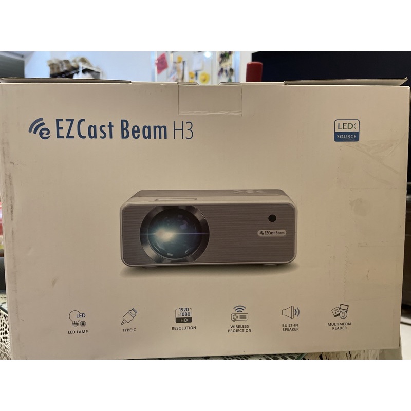 《姐在斷捨離 快來撿便宜》 Ezcast Beam H3 輕劇院 投影機 全新未拆封