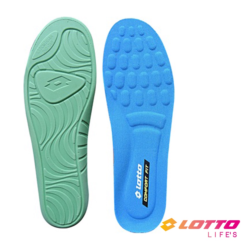 【LOTTO 義大利】8K超回彈緩衝乳膠鞋墊(藍-LT7CMI0186)