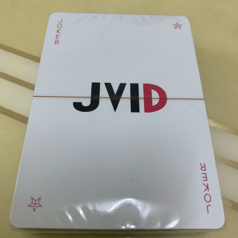 2019TRE JVID  撲克牌