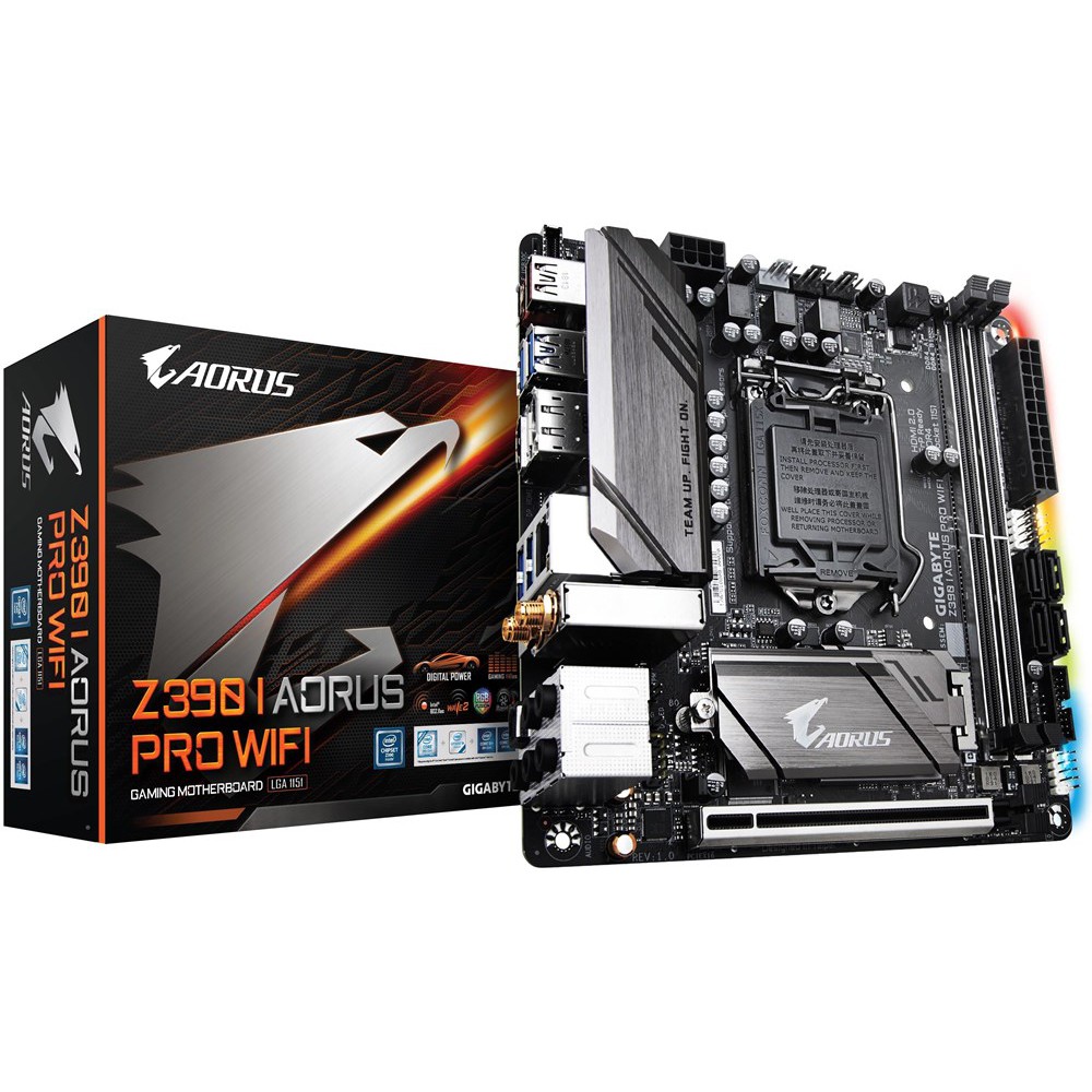 [近全新][免運] Z390 I AORUS PRO WIFI mini-ITX 尺寸