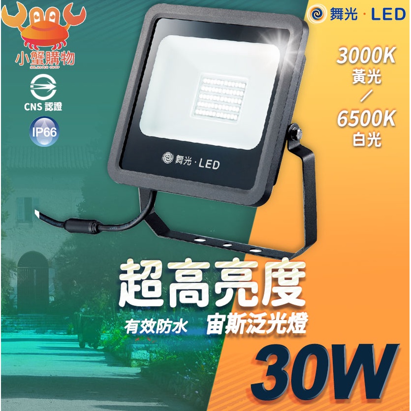 舞光 10W LED 20W宙斯 30W 50W高亮度IP66超強防水 投光燈 探照燈 led投射燈 戶外防水燈 招牌燈