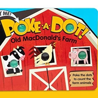 [美國🇺🇸Melissa & Doug ] 泡泡按鈕兒童書 Old MacDonald's Farm