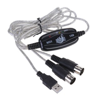 MIDI 線 音樂編輯線 USB MIDI 轉接線 轉換線 效果器轉接線