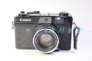 歲月痕跡二館~ CANON QL17 40MM F1.7 二代 疊影對焦 135底片機 保二個月 出貨清潔 NO-2