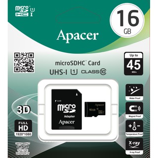 【Apacer宇瞻】記憶卡 16GB 手機記憶卡 相機記憶卡 sd 記憶卡