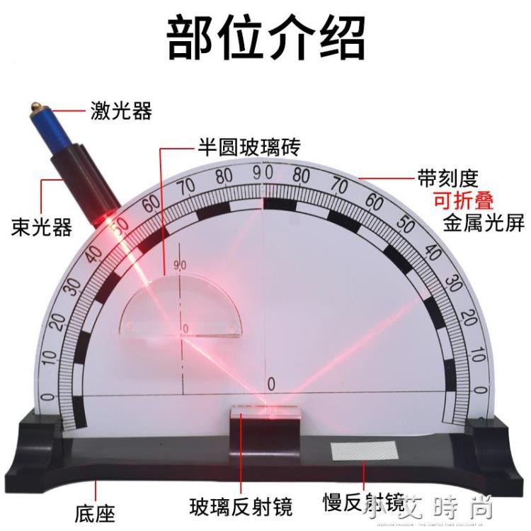 光的反射折射演示器可摺疊物理光學實驗器 蝦皮購物