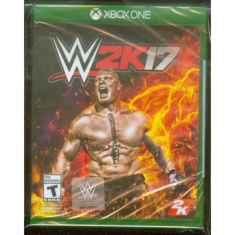 {瓜瓜皮}全新XBOX ONE 遊戲 英文版 WWE 2K17 美國職業摔角