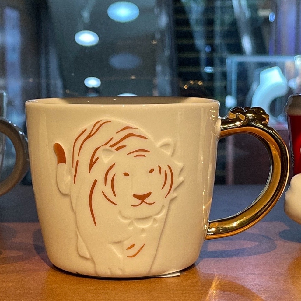 【原廠精品專賣】STARBUCKS 星巴克 2022 虎年生肖馬克杯 虎威笙風馬克杯 12OZ