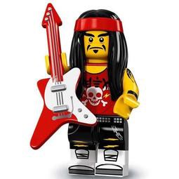 LEGO 71019 17號  NINJAGO  吉他手  Minifigures Gong Guitar Rocker