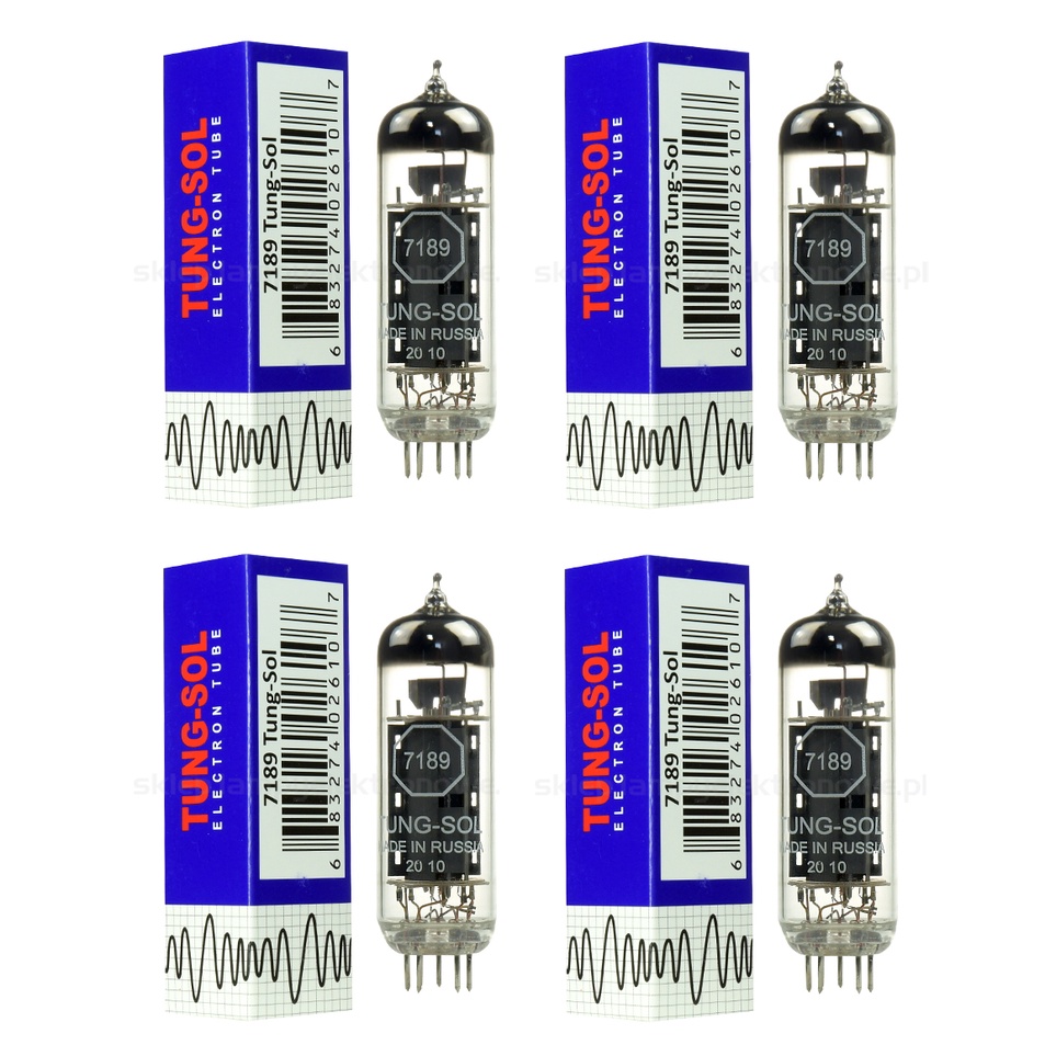 Your Harvest全新複刻  TUNG-SOL 7189  EL84 6BQ5 功率管 真空管 四個一組原廠配對