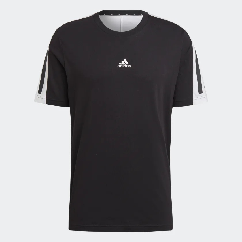 ADIDAS 男 M FI 3S TEE 短袖上衣 休閒 棉質   HK2284