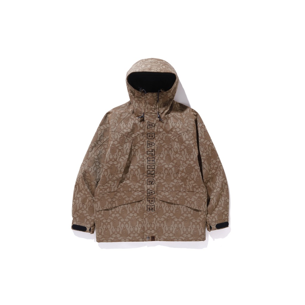 預購 BAPE® X COACH SNOWBOARD JACKET 雪衣夾克