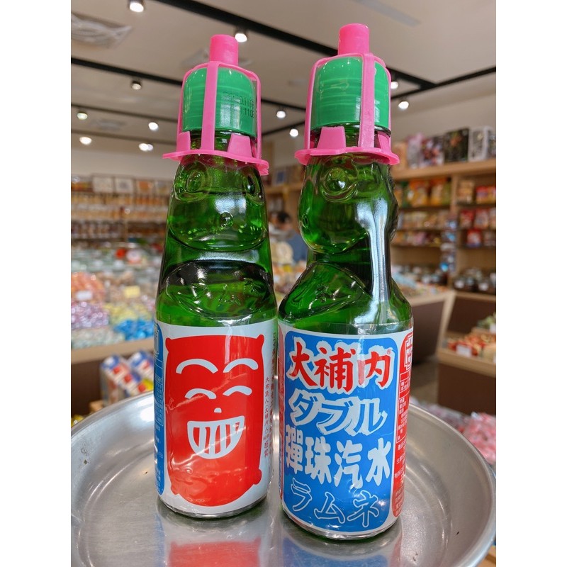 🍓金田旺 飲料系列 納姆內彈珠汽水《大補內 老牌古早味彈珠汽水-玻璃款&可愛圖案塑膠款》玻璃彈珠汽水