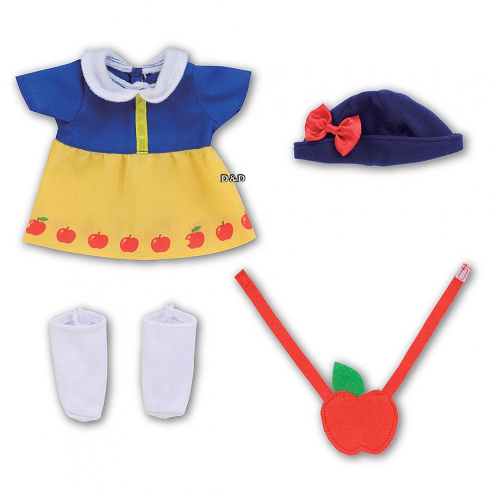 Disney 迪士尼 - 芮咪&amp;紗奈 知育娃娃配件 - 白雪公主幼兒園制服