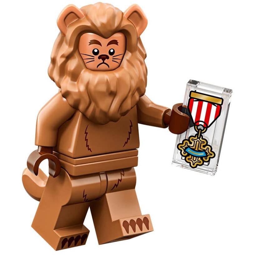 【台中翔智積木】LEGO 樂高 樂高玩電影2 71023 17 Cowardly Lion 綠野仙蹤 獅子人