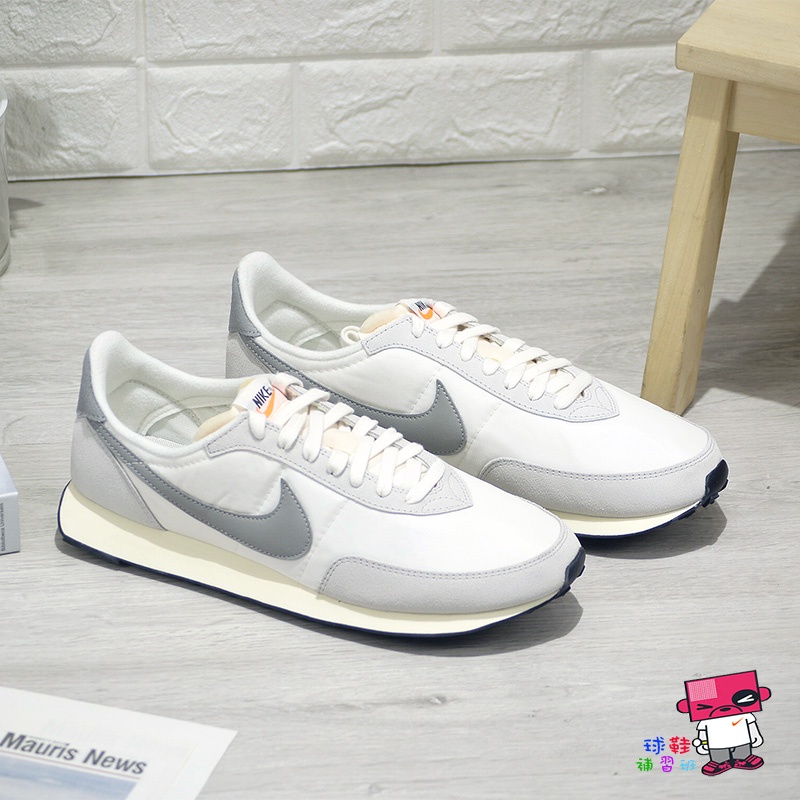 球鞋補習班 NIKE WAFFLE TRAINER 2 灰白 奶油底 男女 復古 休閒鞋 阿甘鞋 DM0180-100