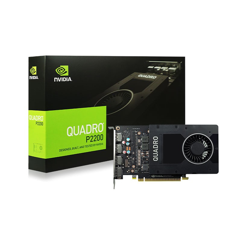 麗臺 NVIDIA Quadro P2200 5GB GDDR5x 160bit PCI-E工作站繪圖卡(台灣本島免運費