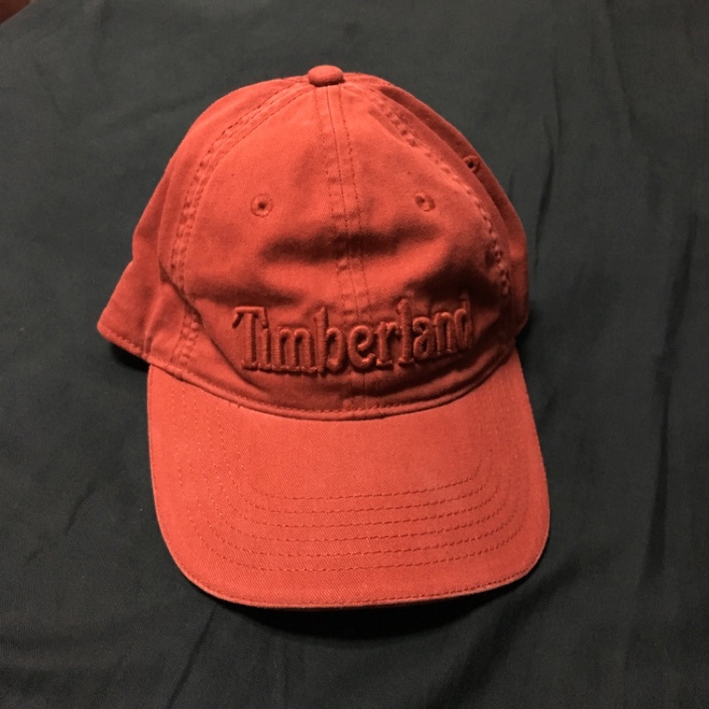 Timberland酒紅老帽