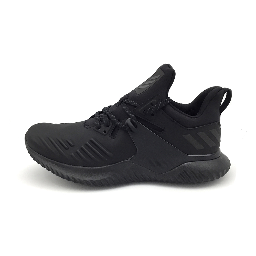 alphabounce adidas black