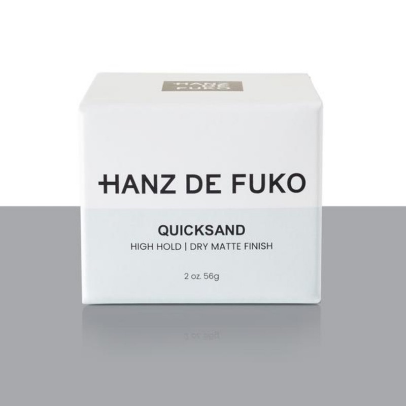 💥美國暢銷無光澤Hanz de Fuko Quicksand 蓬鬆型有機髮泥