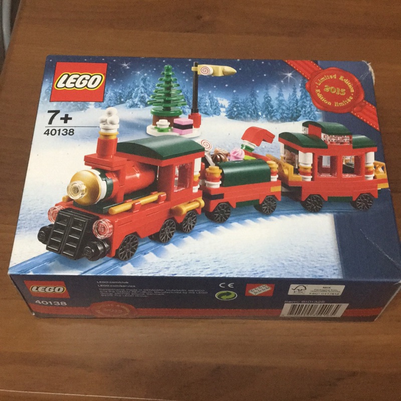 LEGO 樂高 40138 聖誕小火車 盒損