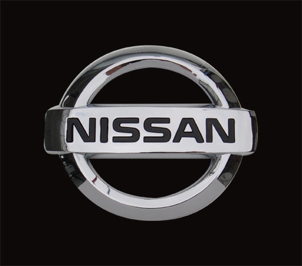 圓夢工廠 Nissan 日產 鍍鉻車標 廠標 車貼 字體 LOGO 同原廠樣式 106mm * 90mm
