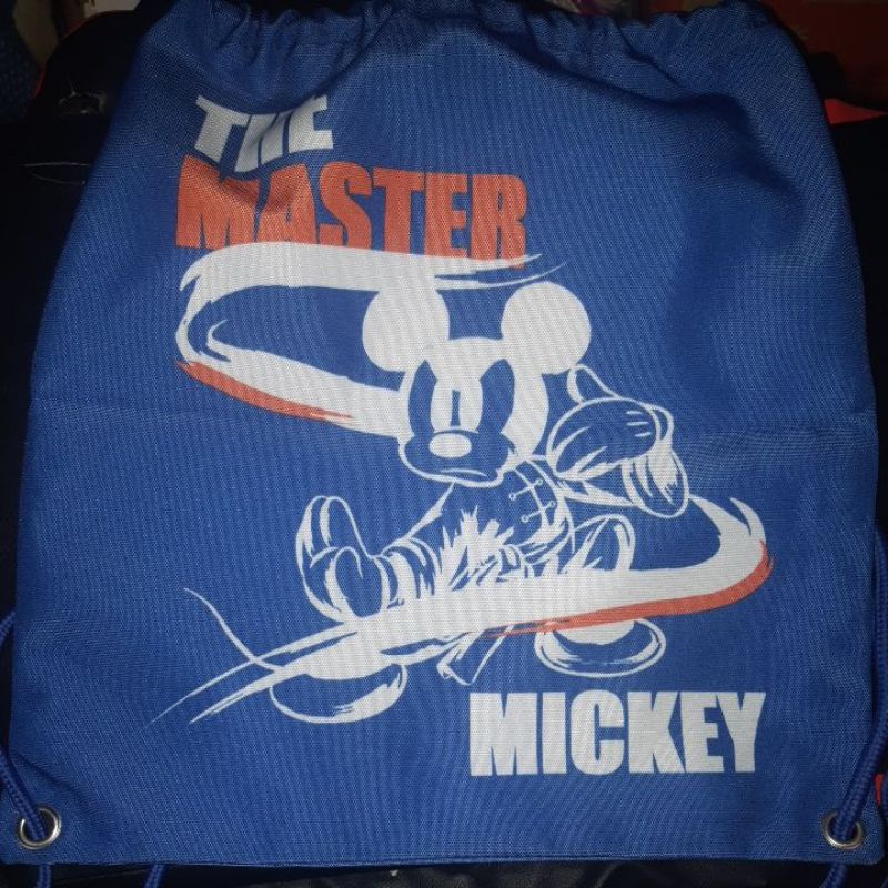 迪士尼 Disney 米奇 武林米笈 Master Mickey 束口袋 後背包 後背袋