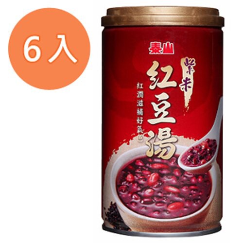 泰山紫米紅豆湯(6入)/組 【康鄰超市】