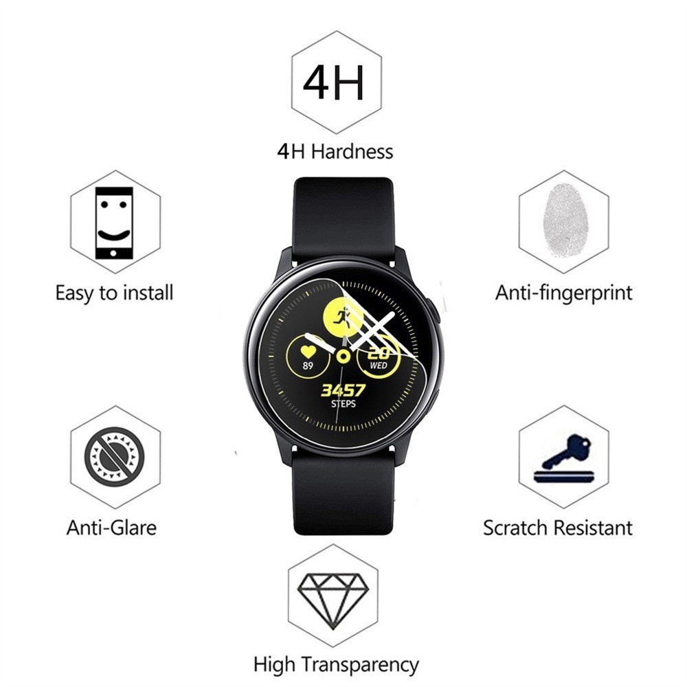 三星Galaxy Watch Active2 手錶 水凝膜 納米保護膜 保護膜 曲面膜