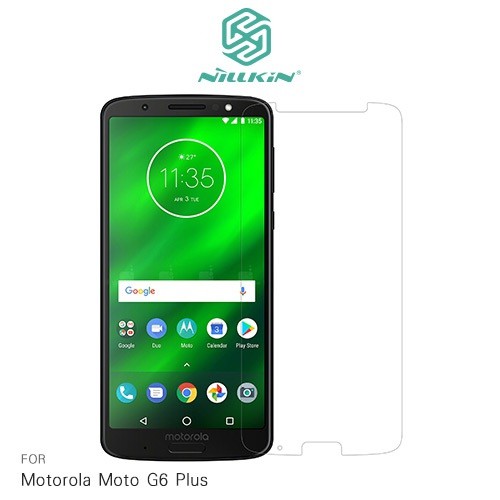 NILLKIN Motorola Moto G6 Plus 超清防指紋保護貼 - 套裝版 (含鏡頭貼套裝版)