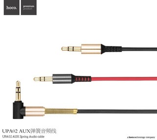 HOCO 高品質 公對公 3.5mm 音源線 100cm 音頻線 AUX線 喇叭線 手機麥克風 車用 車載 歡歌