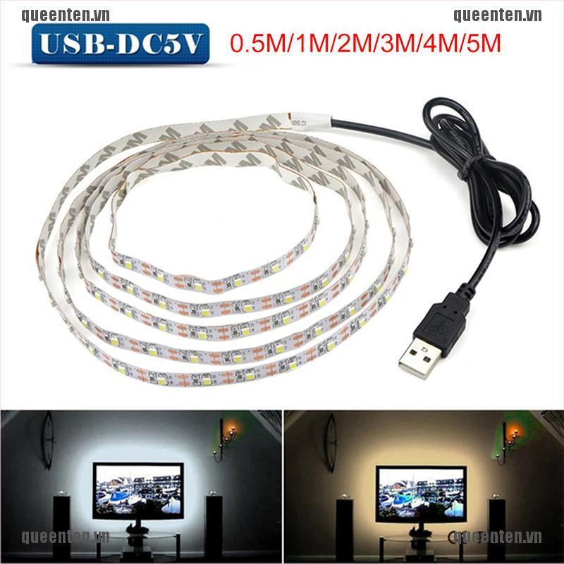 5v 電視 LED 背光 USB LED 燈條裝飾燈帶電視背景照明 QUVN