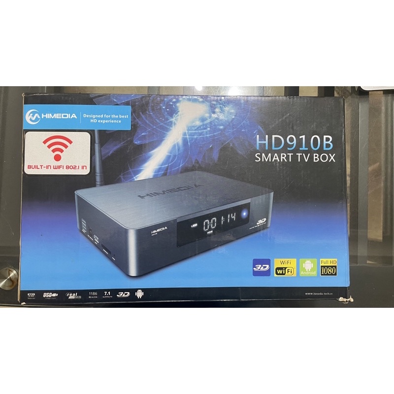HiMedia 海美迪 HD910B WiFi 3D  多媒體播放器