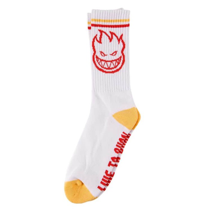 SPITFIRE - 57010075C-AST BIGHEAD SOCKS 中筒襪 / 小腿襪 (紅金) 化學原宿