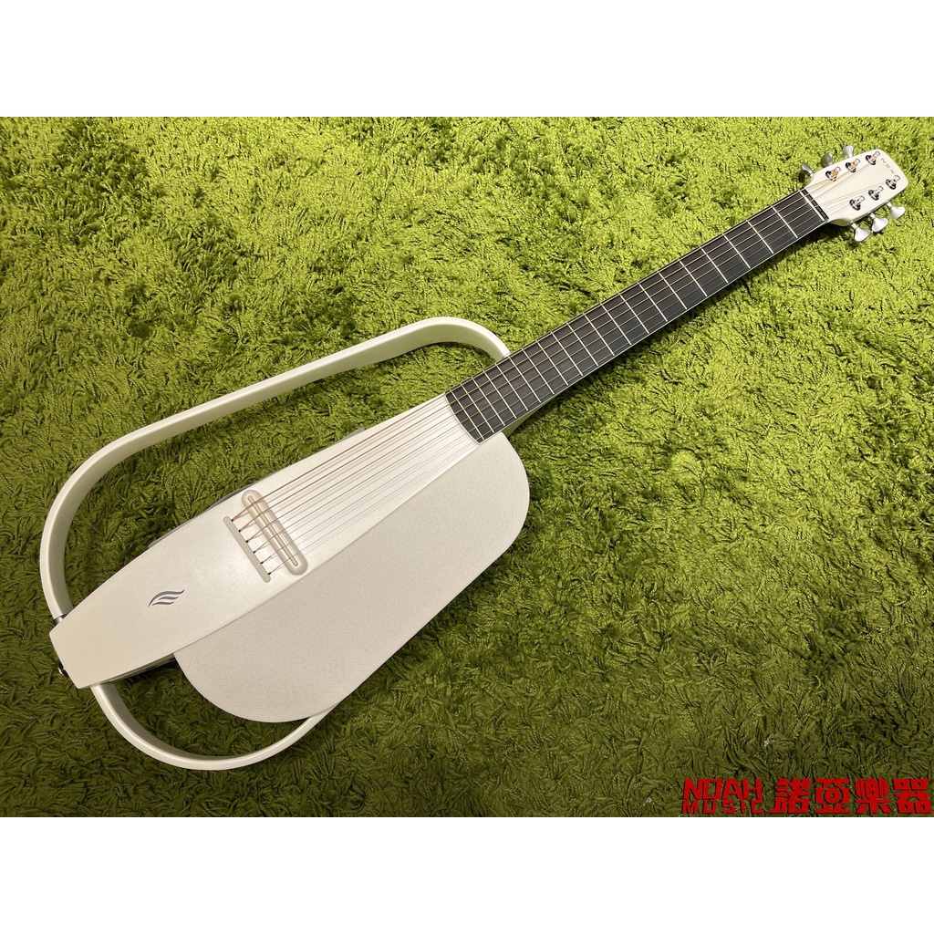 【諾亞樂器】全新 免運 ENYA NEXG 碳纖維吉他 38吋 可插電吉他 白色