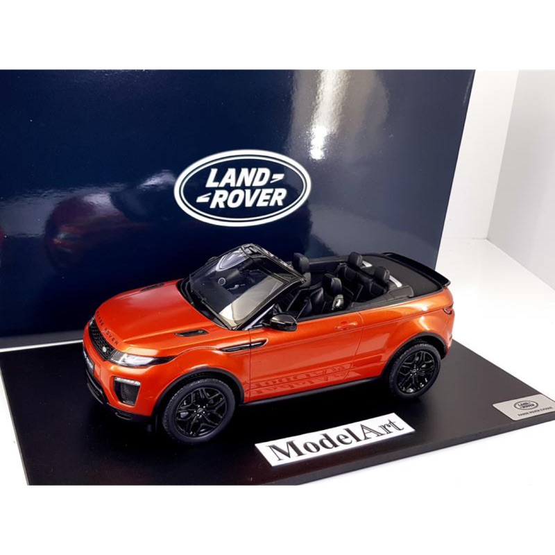 【模型車藝】1:18 Land Rover原廠精品TSM/TopSpeed Range Rover Evoque 敞篷