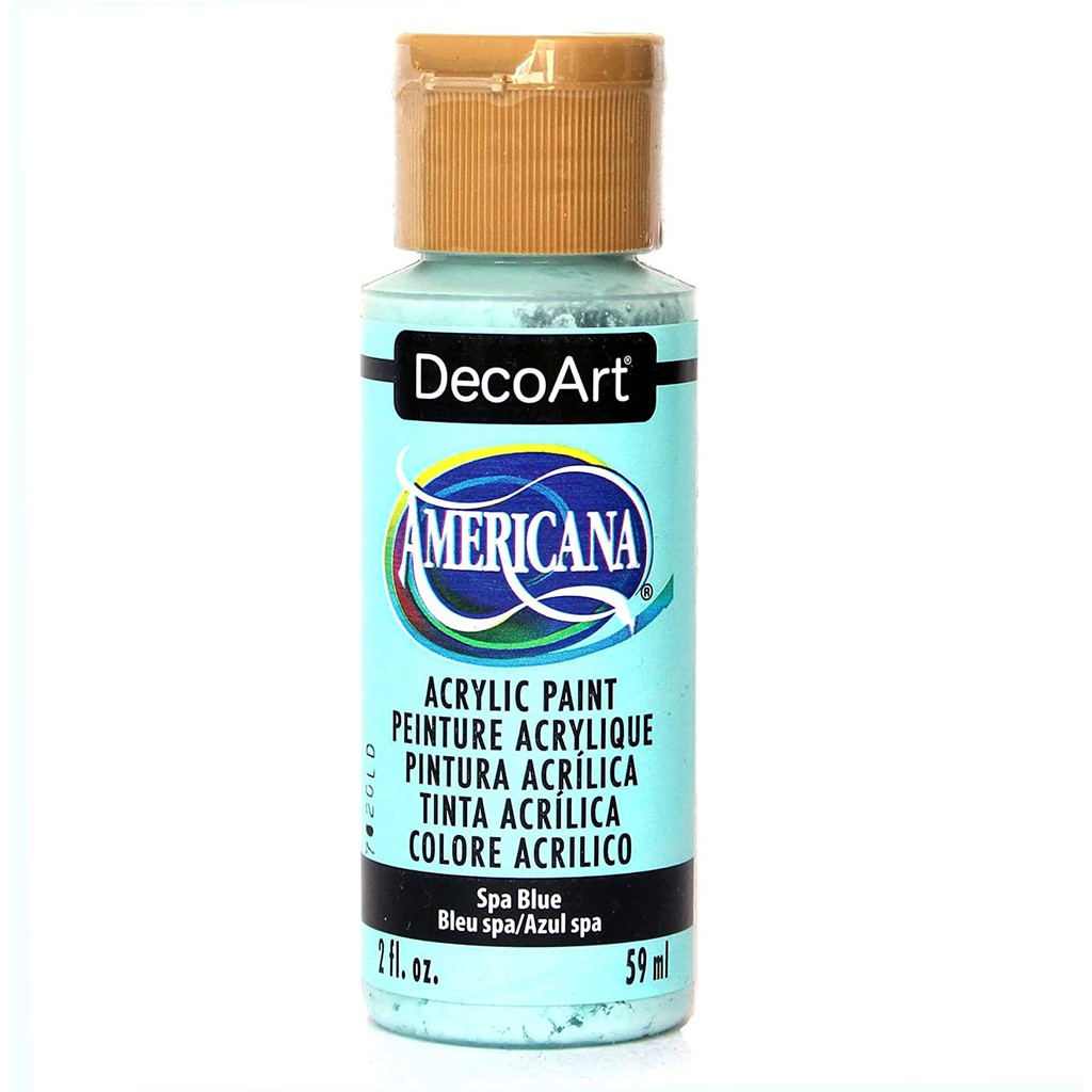 DecoArt 水療藍色 59 ml Americana 壓克力顏料 - DA277 (美國)