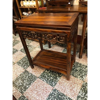 8號店鋪 森寶藝品傢俱d-13 仿古傢俱 n0077花臺.系列一格花臺 雞翅木寬68*深42*高81CM