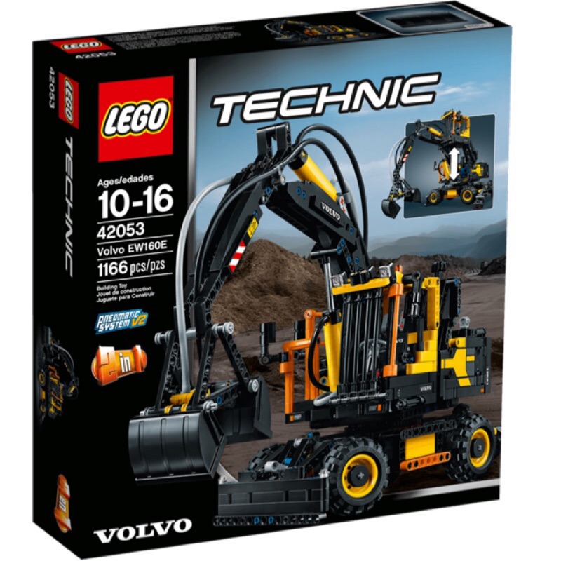 LEGO 全新未拆 42053 Volvo EW160E 挖土機 樂高 Technic 店到店