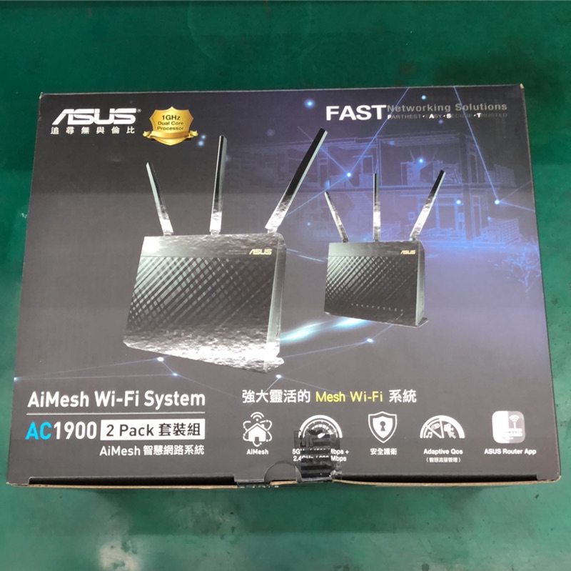 華碩RT-AC68U 2 Pack Mesh套裝組福利品