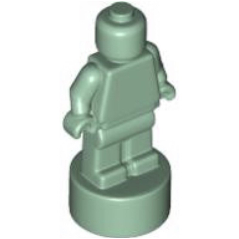 樂高LEGO 21028 獎盃 雕像 小人 沙綠色